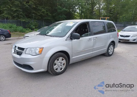 2012 Dodge Grand Caravan Se/Avp from USA, damaged, VIN 2C4RDGBG9CR122395